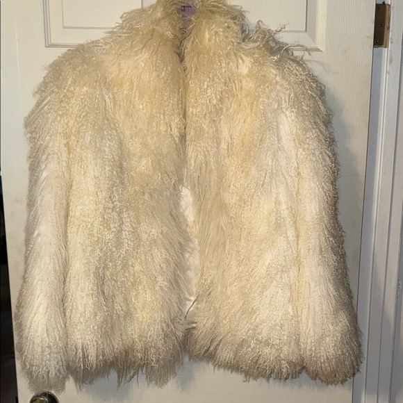 Vintage Mongolian fur shaggy jacket - Picture 1 of 11